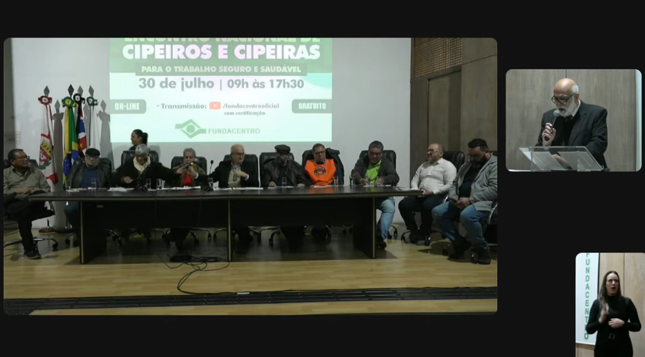 Encontro Nacional reforça compromisso com trabalho seguro e saudável; ao vivo