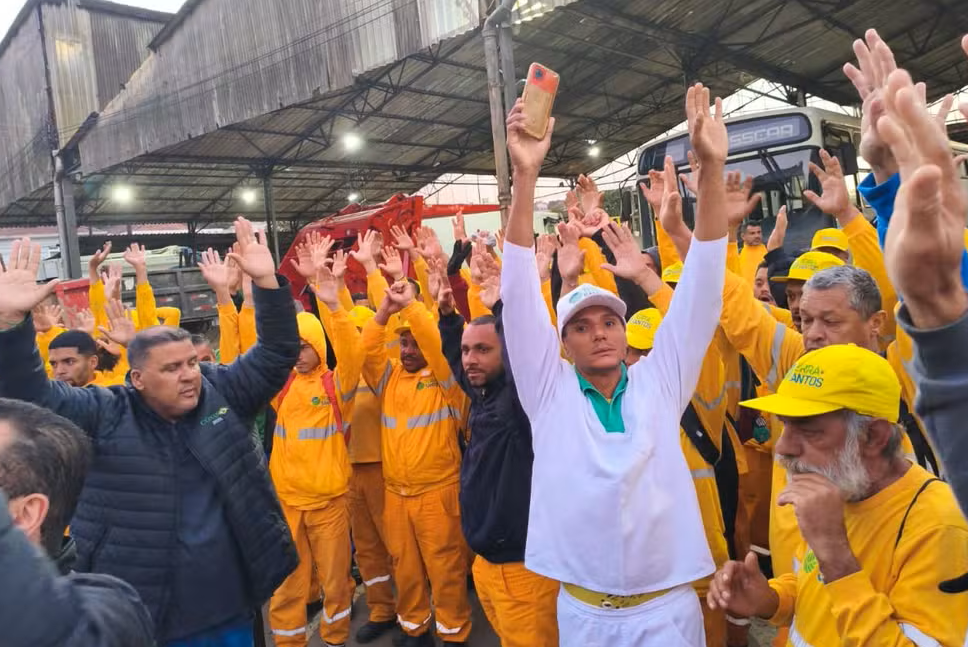Força Sindical apoia greve do Siemaco na Baixada Santista