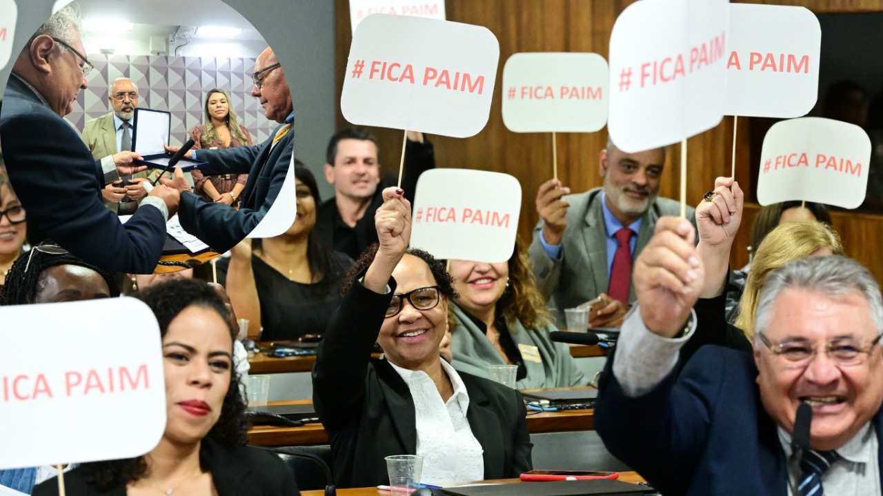 Frentistas homenageiam senador Paim por 40 anos de trajetória