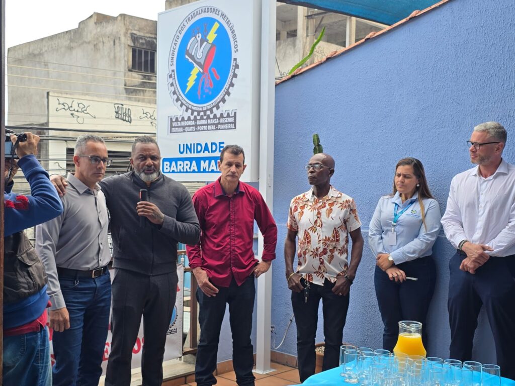 Reinauguração marca novo capítulo para os metalúrgicos do Sul Fluminense