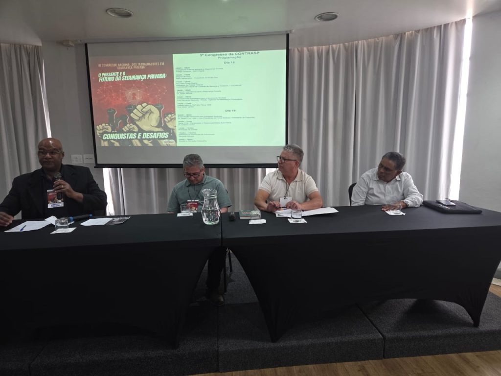 Força Sindical marca presença no Congresso da Segurança Privada