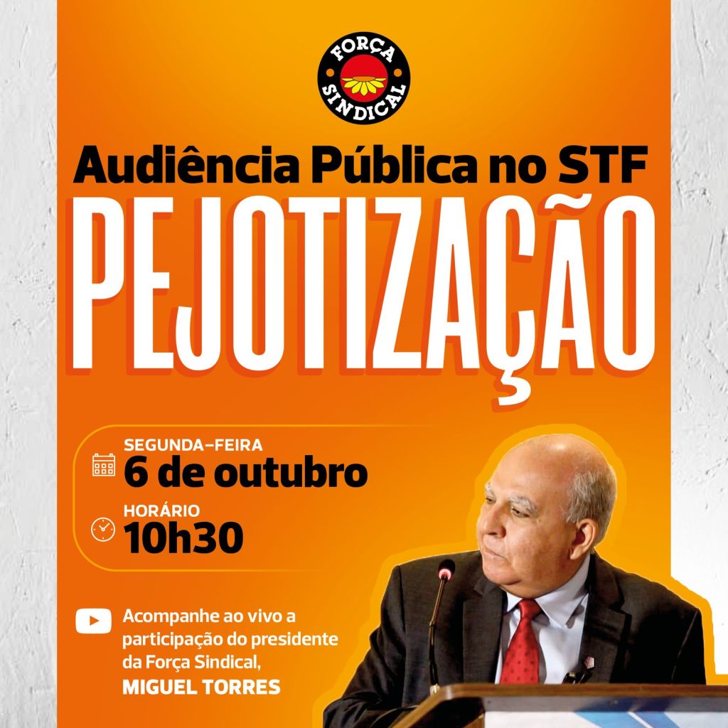STF debate pejotização com participação de Miguel Torres
