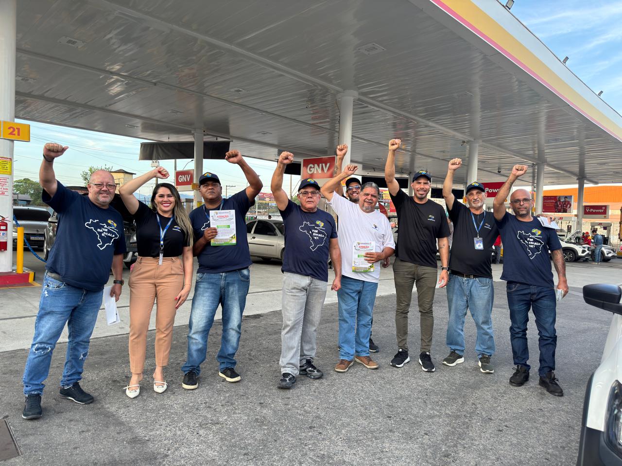 Frentistas do RJ lutam por aumento real nos salários