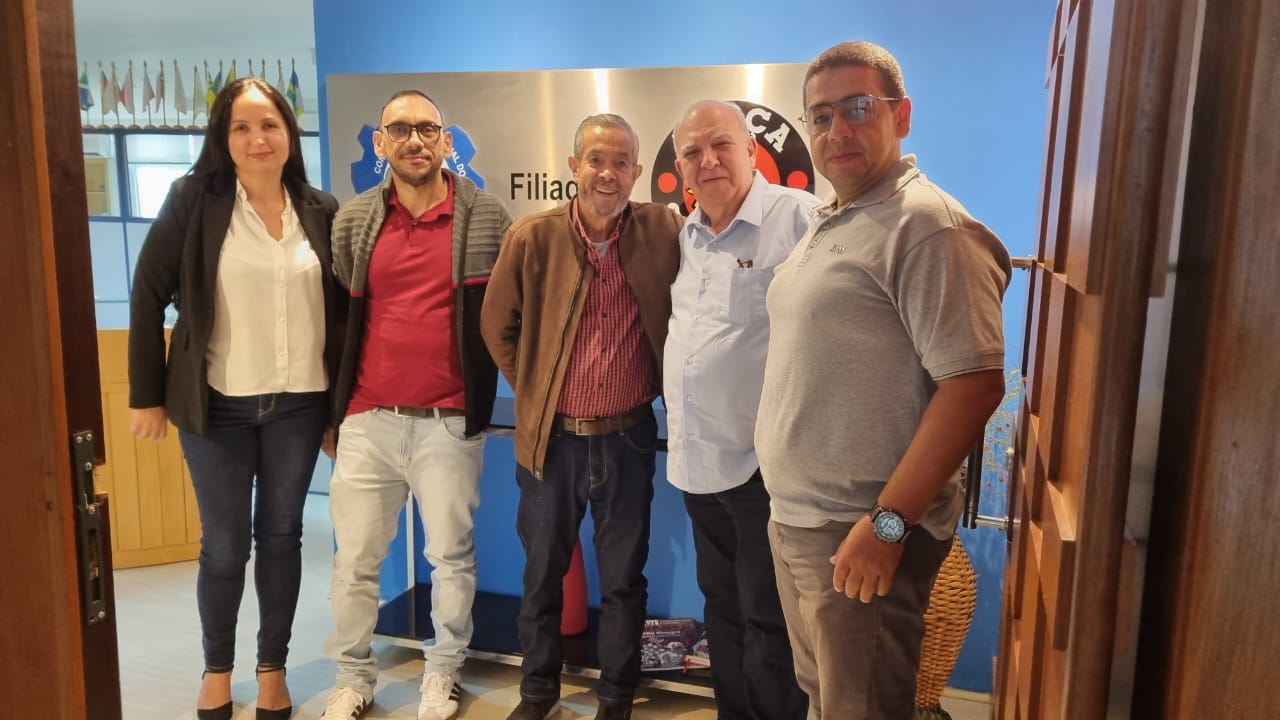Nova diretoria do SINDAF-DF se reúne com presidente da Força Sindical