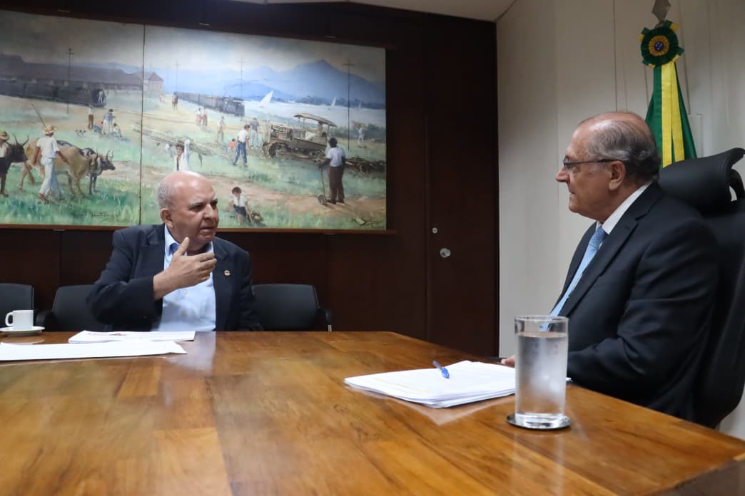 Miguel Torres e Alckmin debatem Nova Indústria Brasil