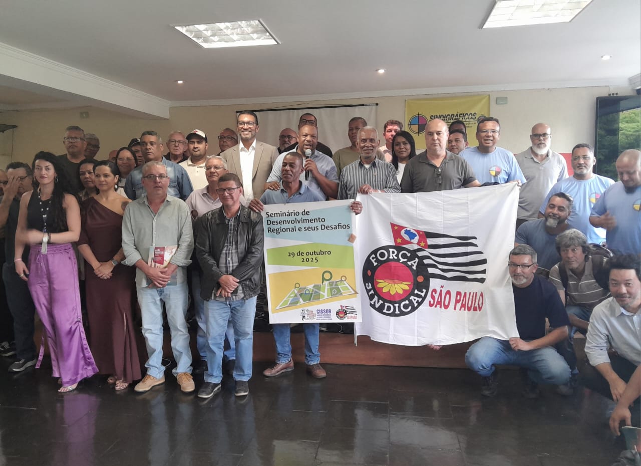Em Osasco, sindicalistas reforçaram união e compromisso com o desenvolvimento