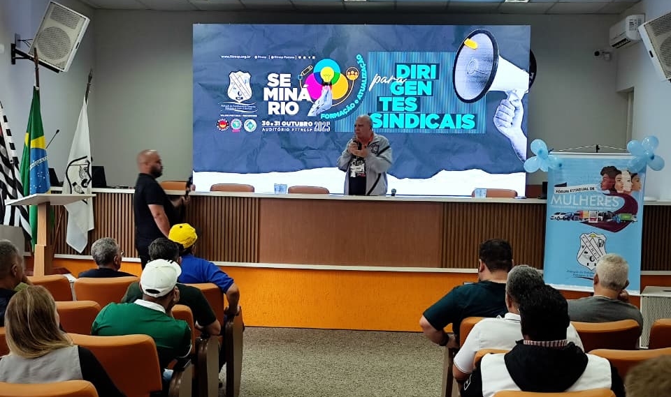 Miguel Torres falou política sindical na FTTRSP