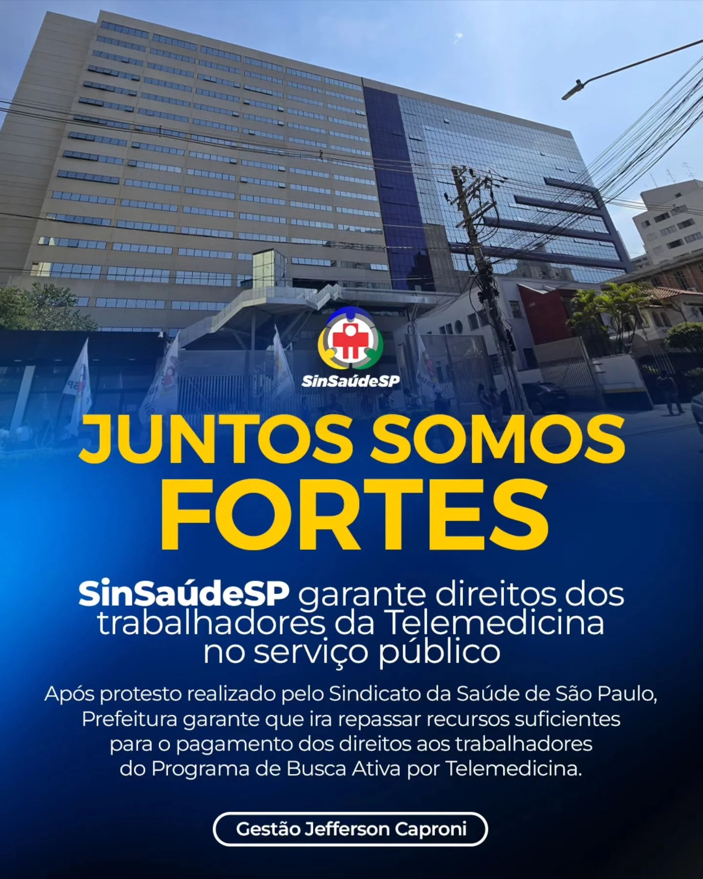 SinSaúdeSP garante direitos dos trabalhadores da Telemedicina