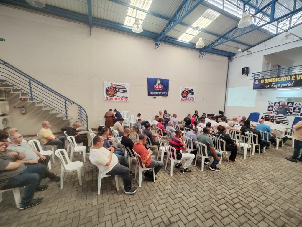 Regional Guarulhos da Força SP debate sindicalismo e eleições de 2026