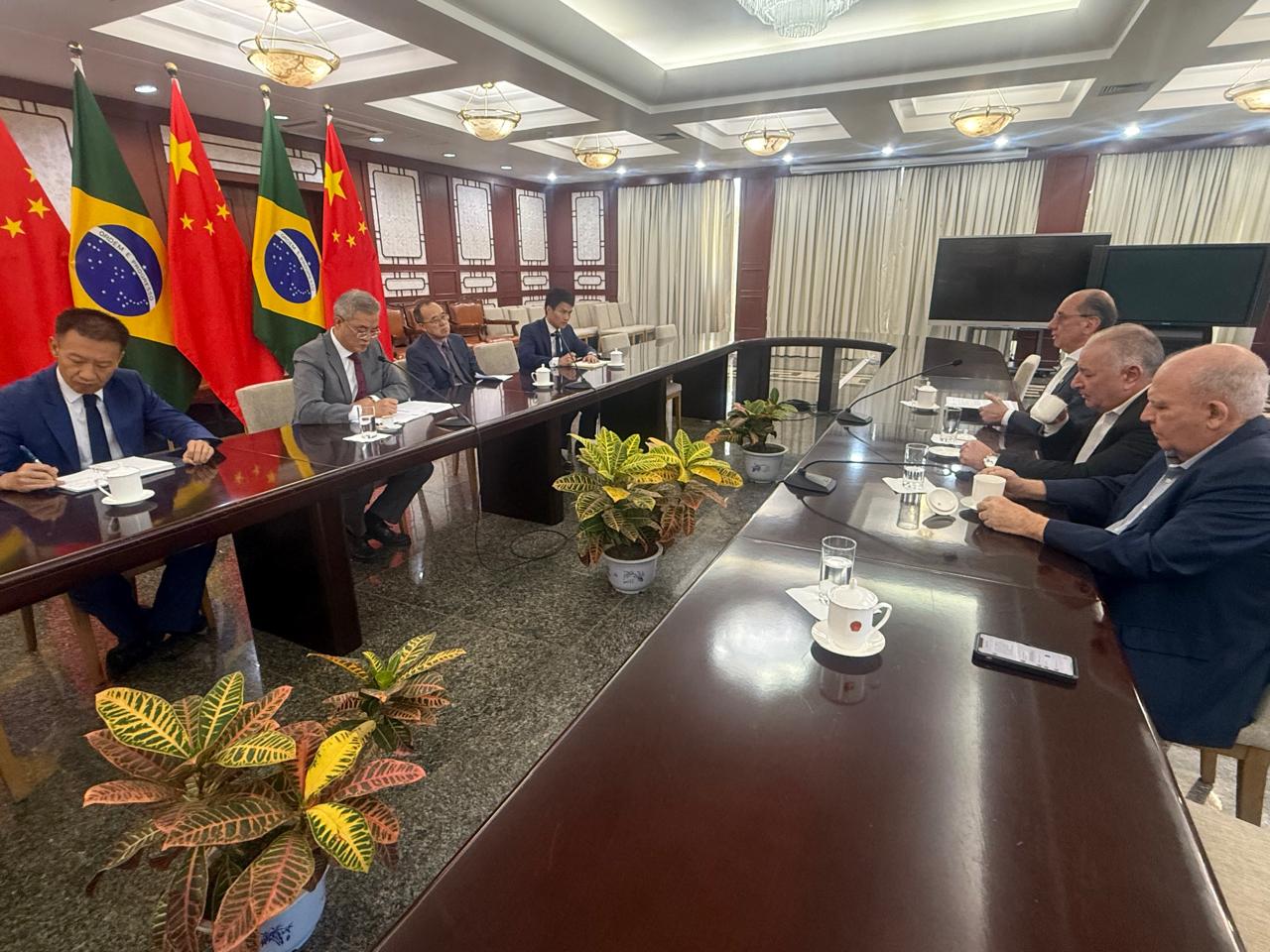 Centrais debatem desenvolvimento com embaixador chinês