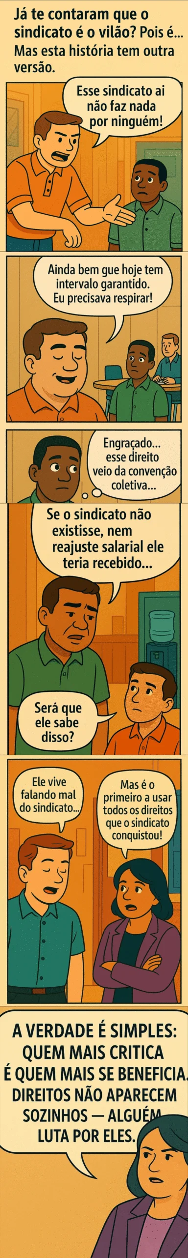 Sindec-POA lança HQ para incentivar sindicalização