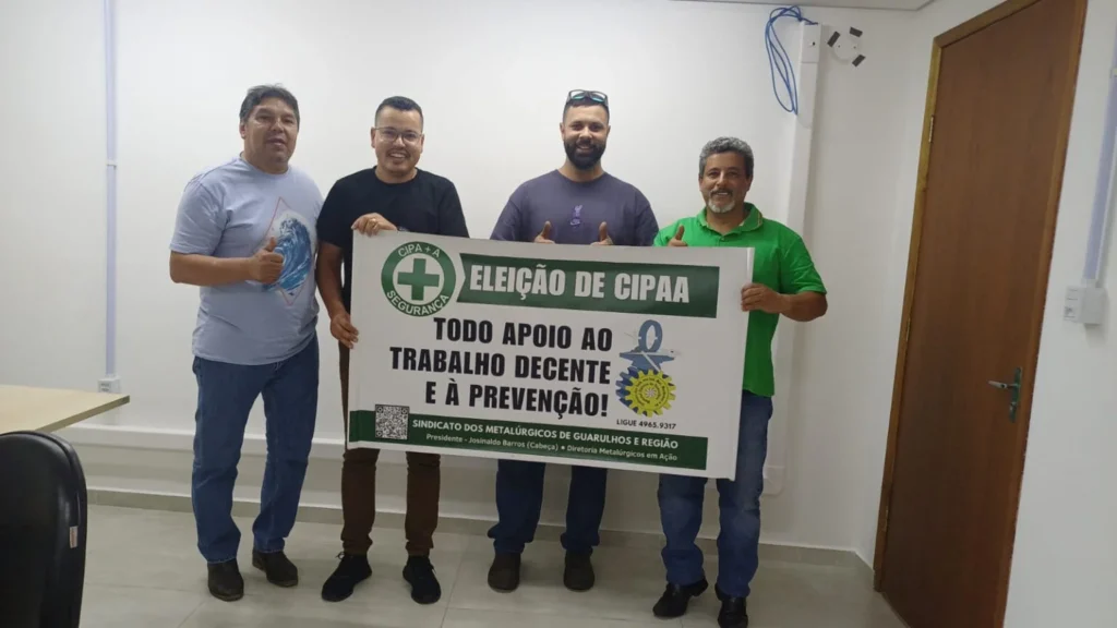 Metalúrgicos de Guarulhos fortalecem papel da Cipa
