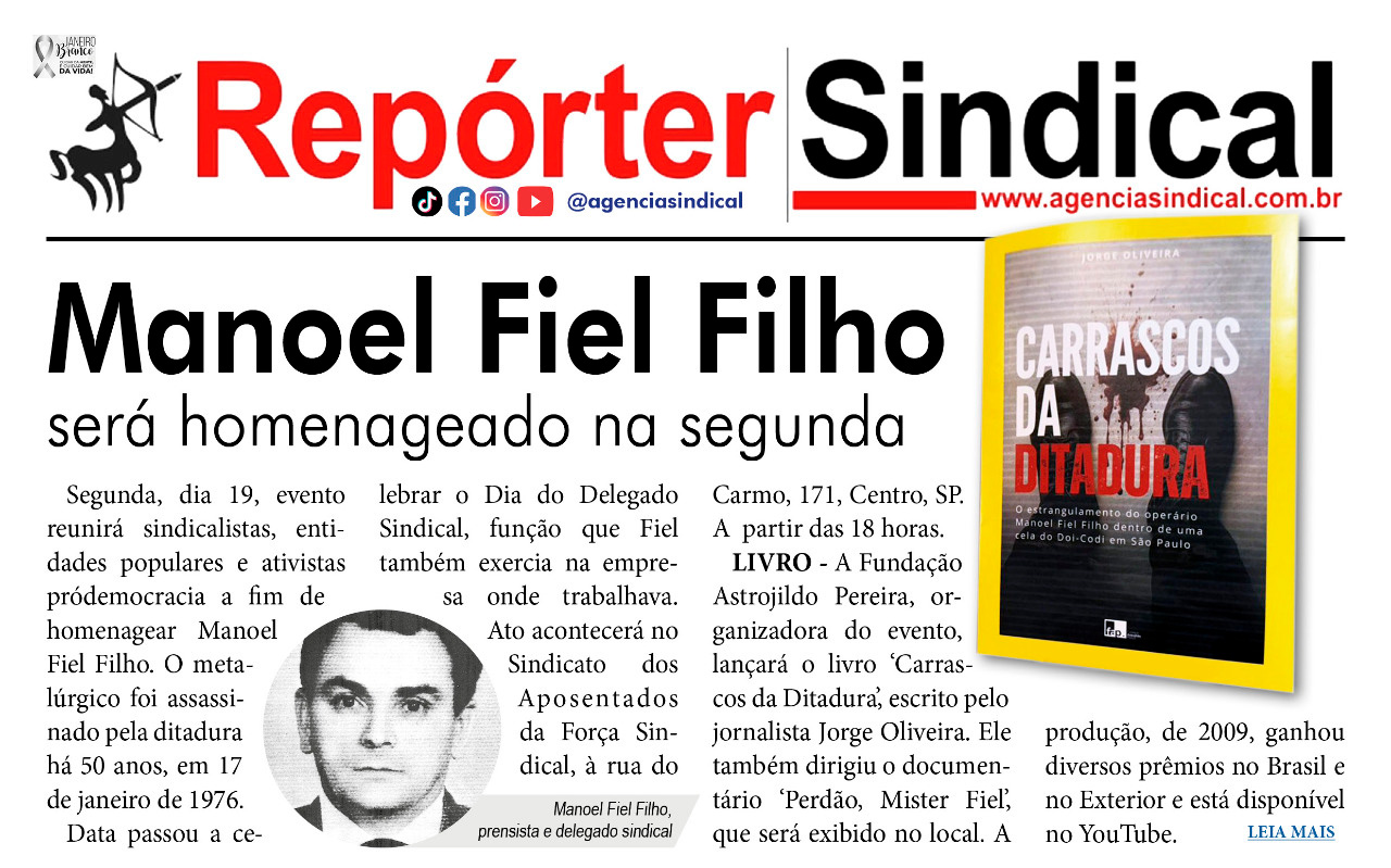 Boletim Repórter Sindical