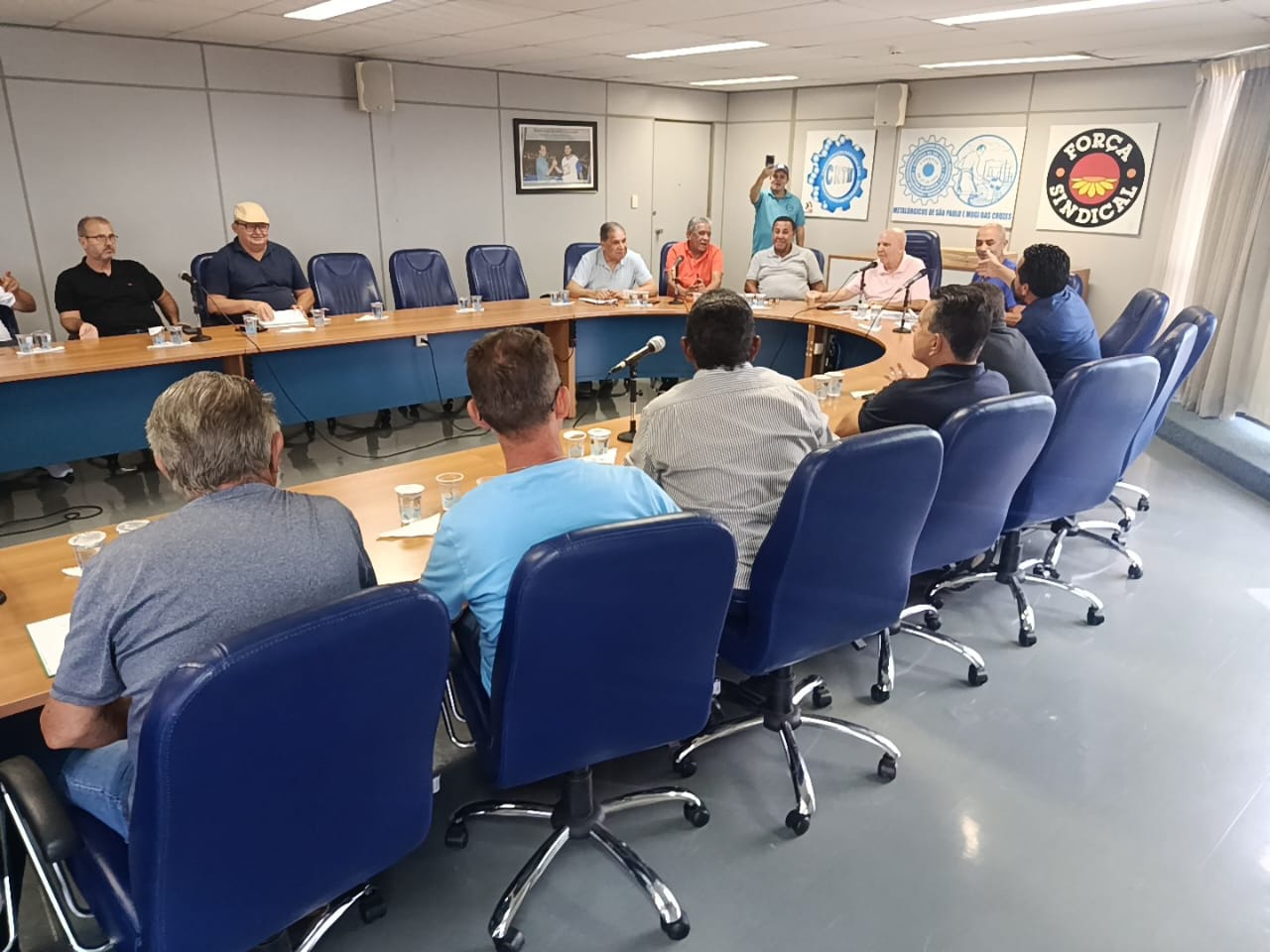 Diretoria metalúrgica debate lutas e agenda do trabalho