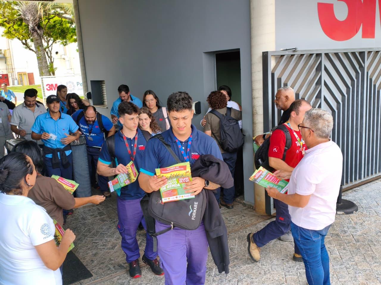 Químicos da Força celebram isenção do IR e novas conquistas