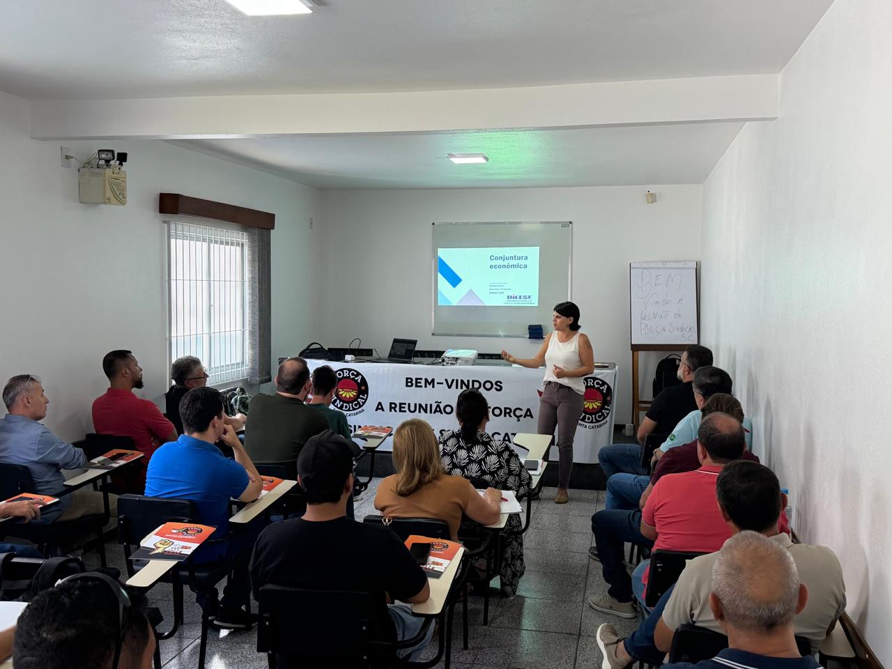 Força Sindical SC promove debate sobre agenda 2026