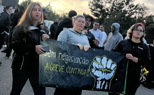 Força reforça apoio à greve na Brose