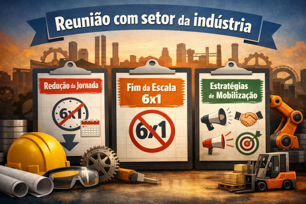 Força Sindical convoca reunião sobre jornada e escala 6x1