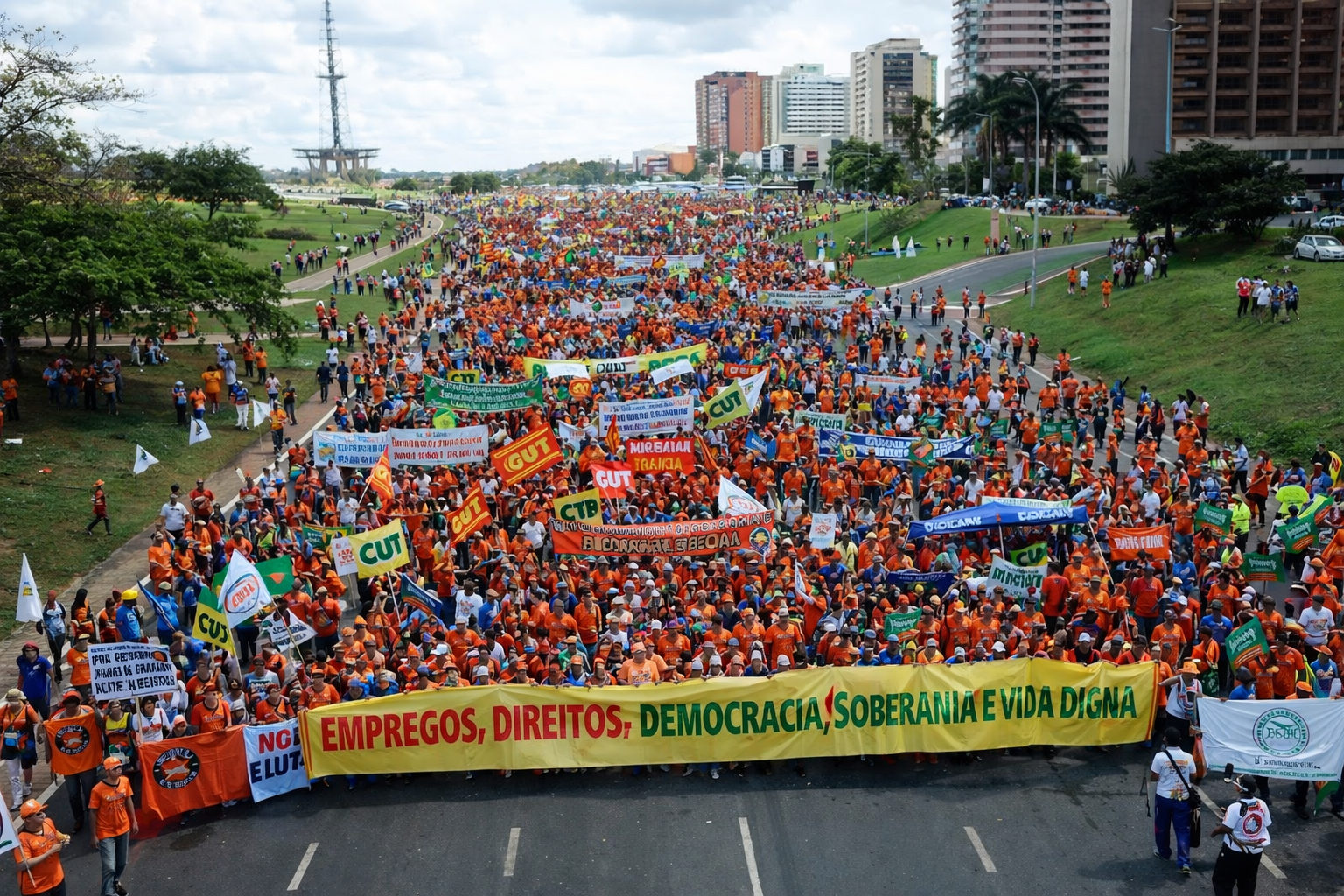 Centrais convocam Conclat 2026 e marcha em Brasília
