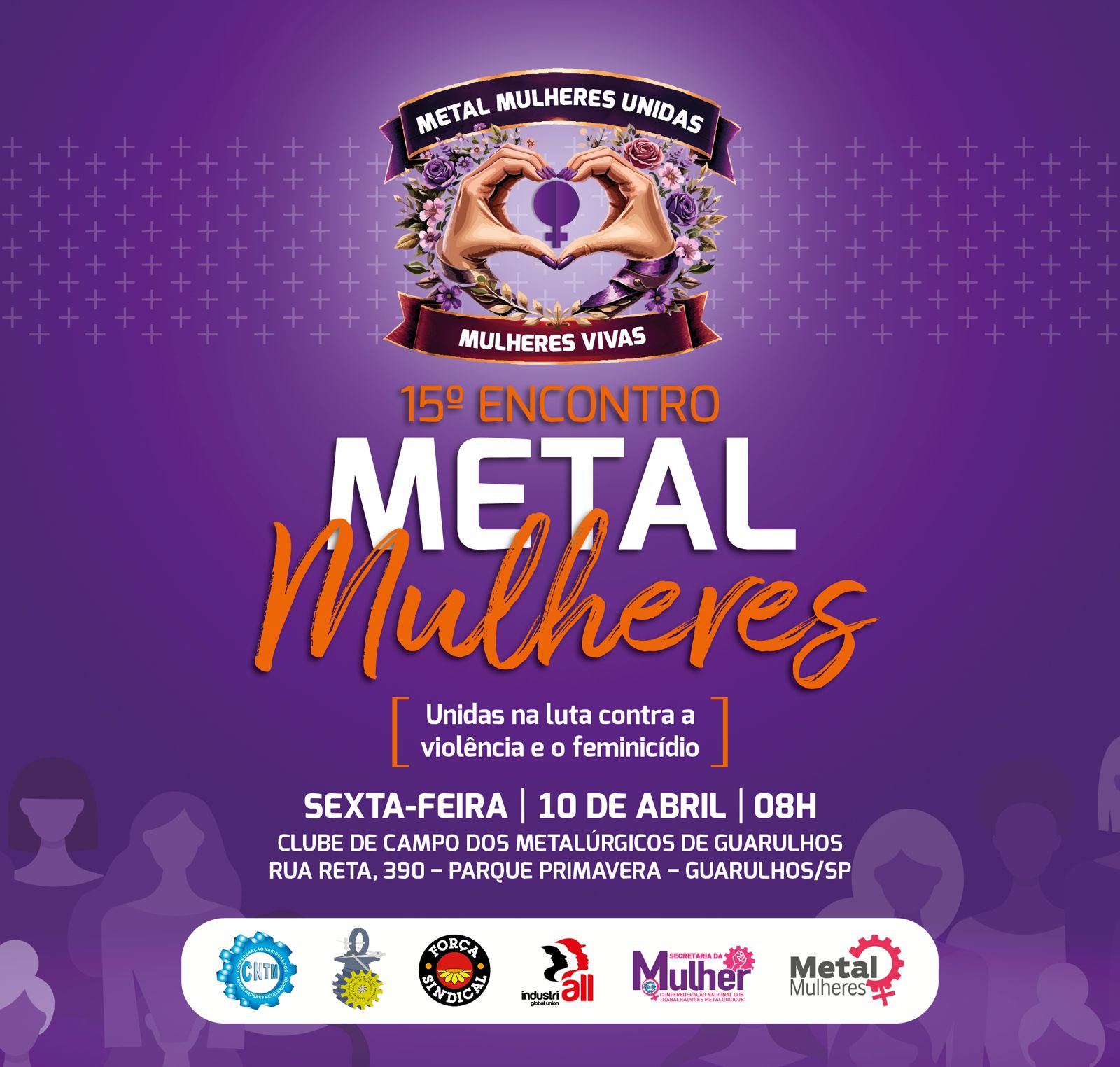 15º MetalMulheres debate combate à violência em Guarulhos