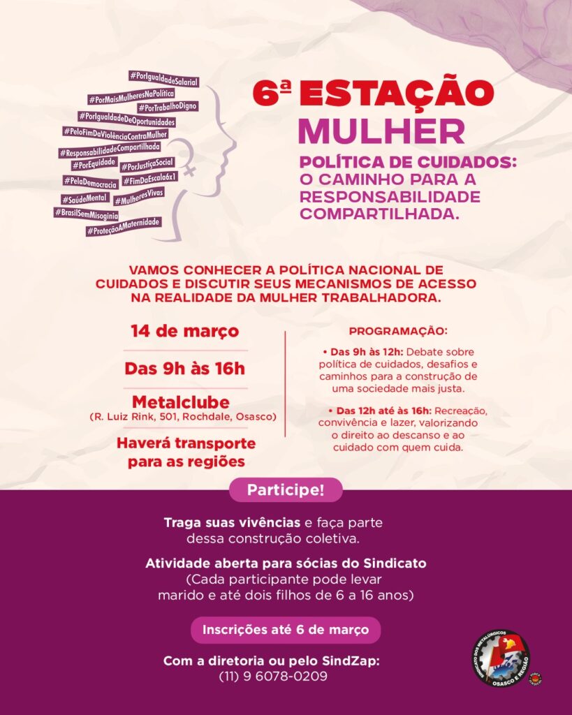 Rosane Silva participa de debate sobre cuidado em Osasco