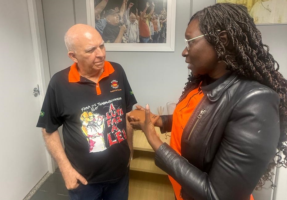 Força Sindical do Brasil e de Angola fortalecem relações