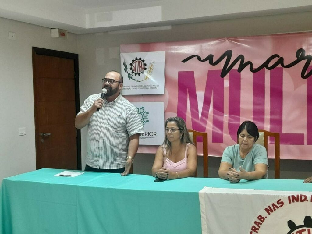 Evento Março Mulher do STIAJ reúne trabalhadoras em Jaboticabal com debates sobre saúde, empreendedorismo e valorização feminina, com apoio da Força Sindical