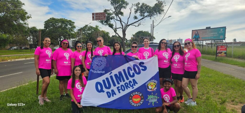 Químicos participam de caminhada contra violência em Rio Claro