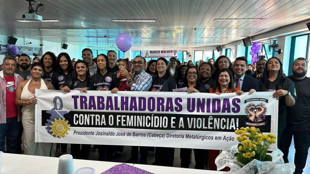 Combate ao Feminícidio marca Encontro nos Metalúrgicos