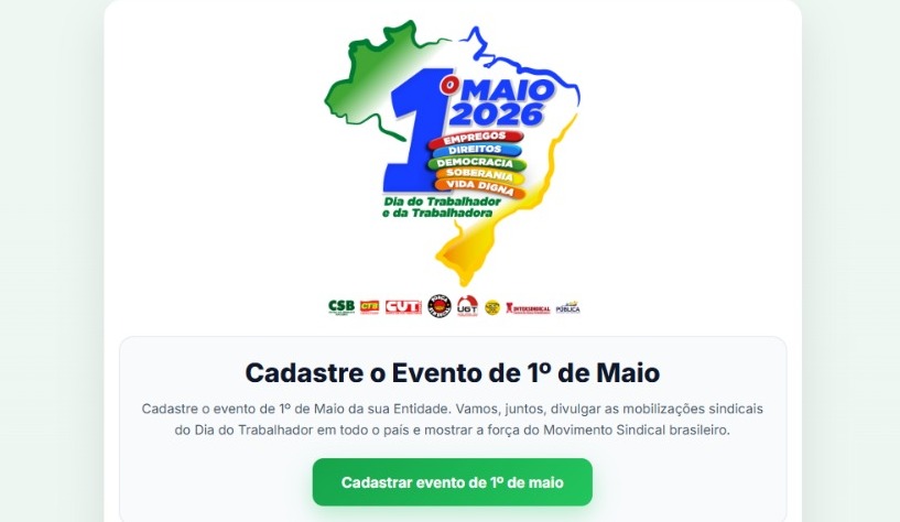 1º de Maio: saiba onde vão acontecer eventos