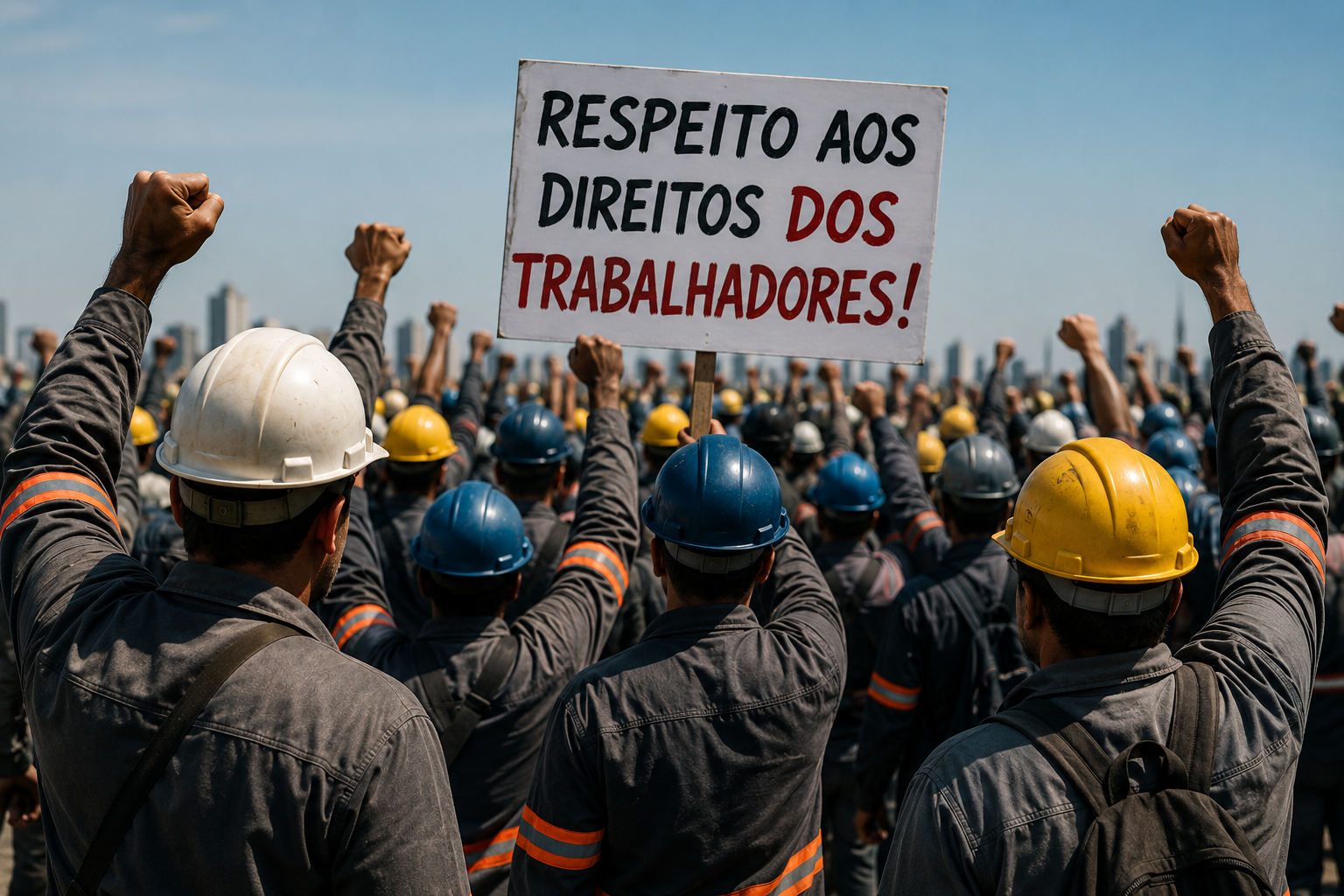 Eletricitários SP aprovam estado de greve e calendário de paralisações em Empreiteiras