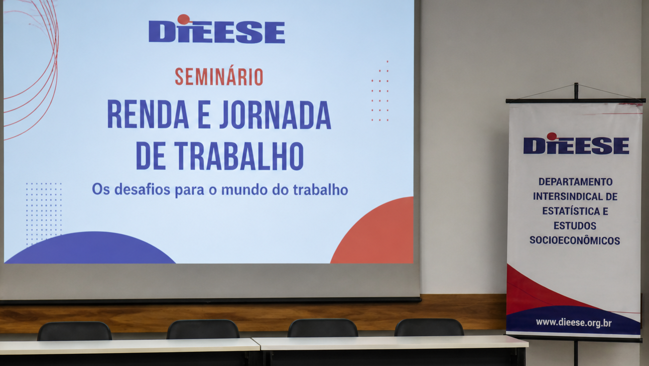 DIEESE promove debates sobre renda e jornada de trabalho