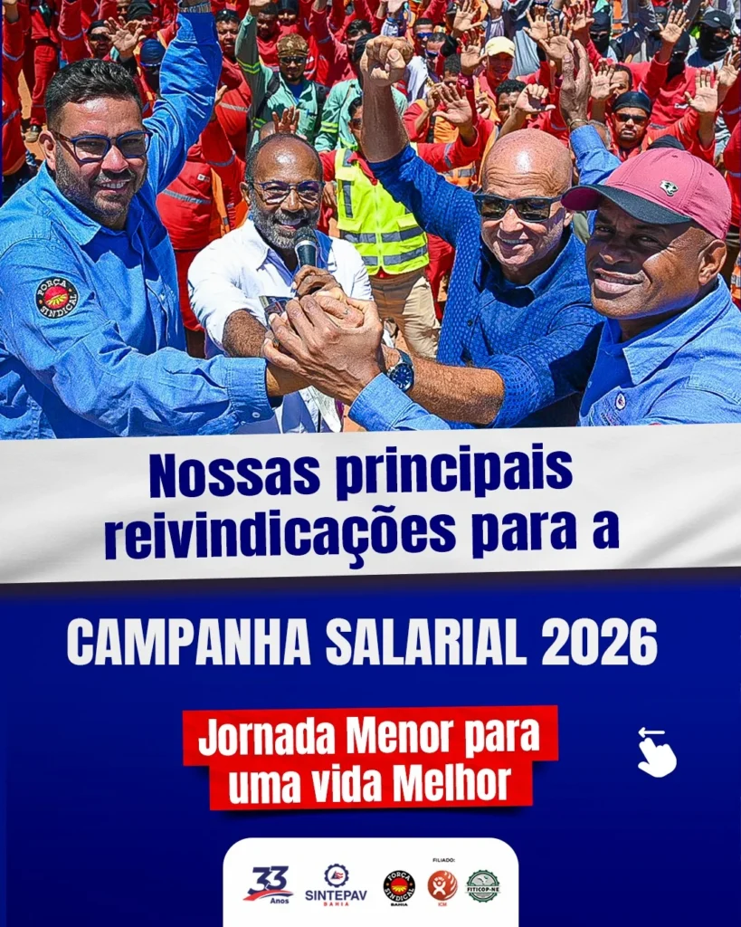 Sintepav-BA defende jornada menor e valorização