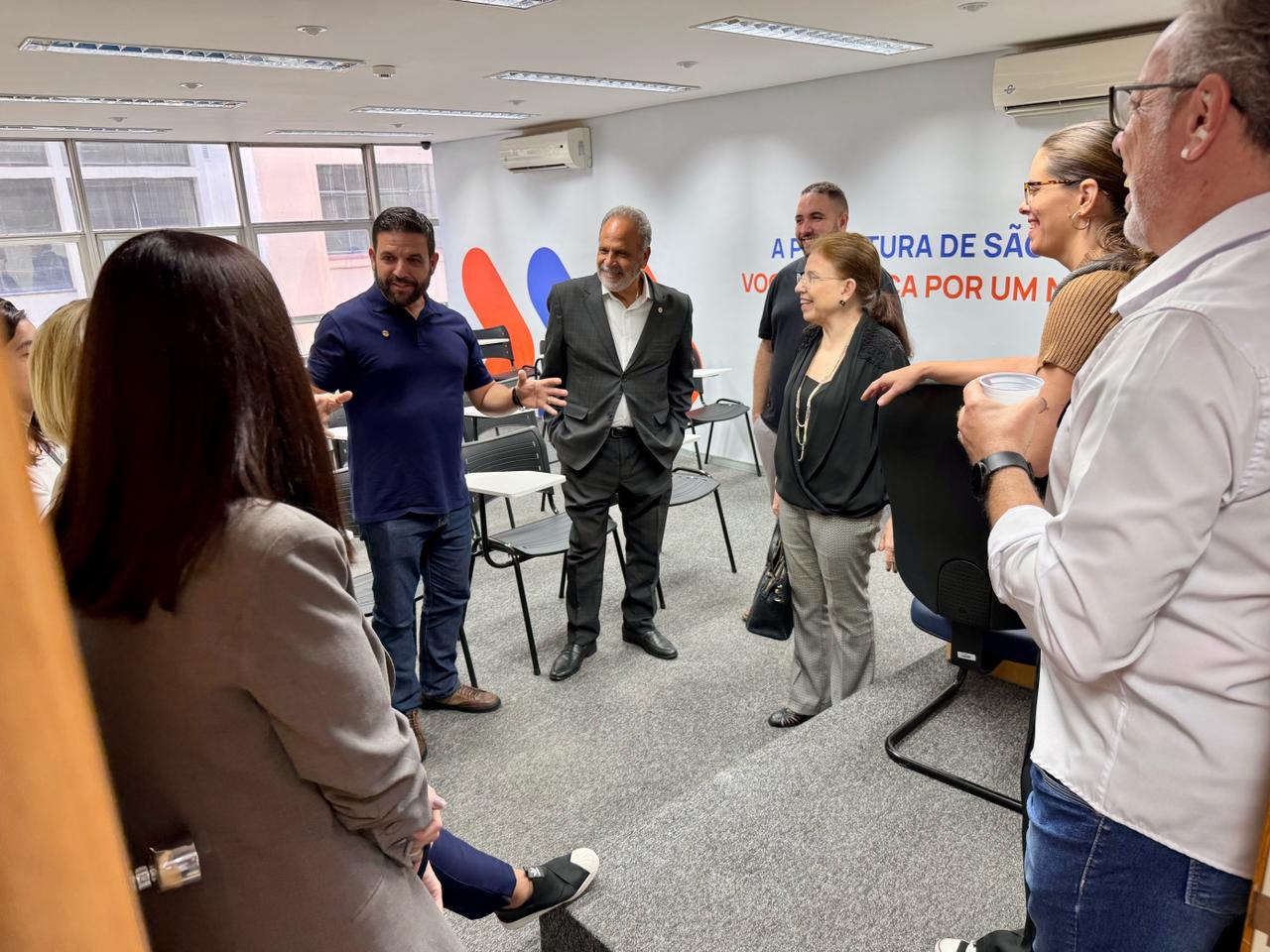 Força Sindical-SP visita nova estrutura do CATE Central