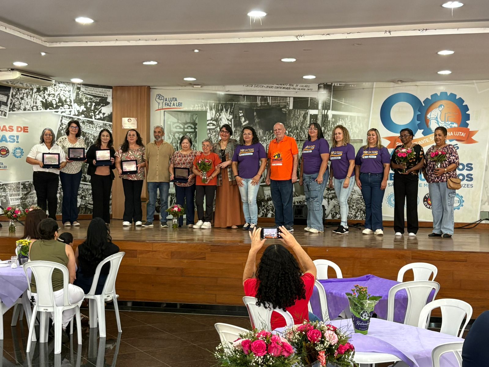 Homenagem celebra mães metalúrgicas em São Paulo