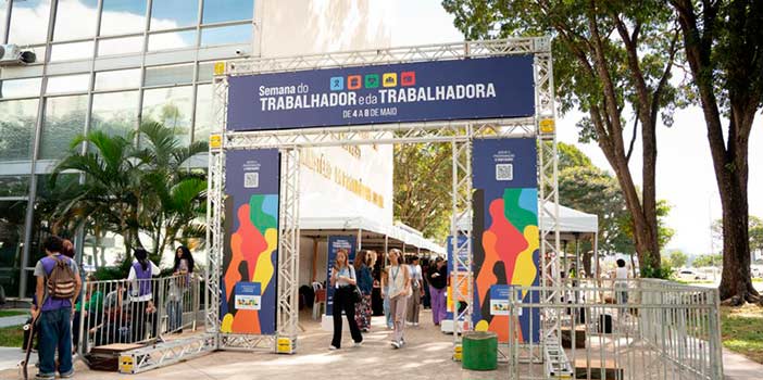 Semana do Trabalhador amplia cidadania na Esplanada