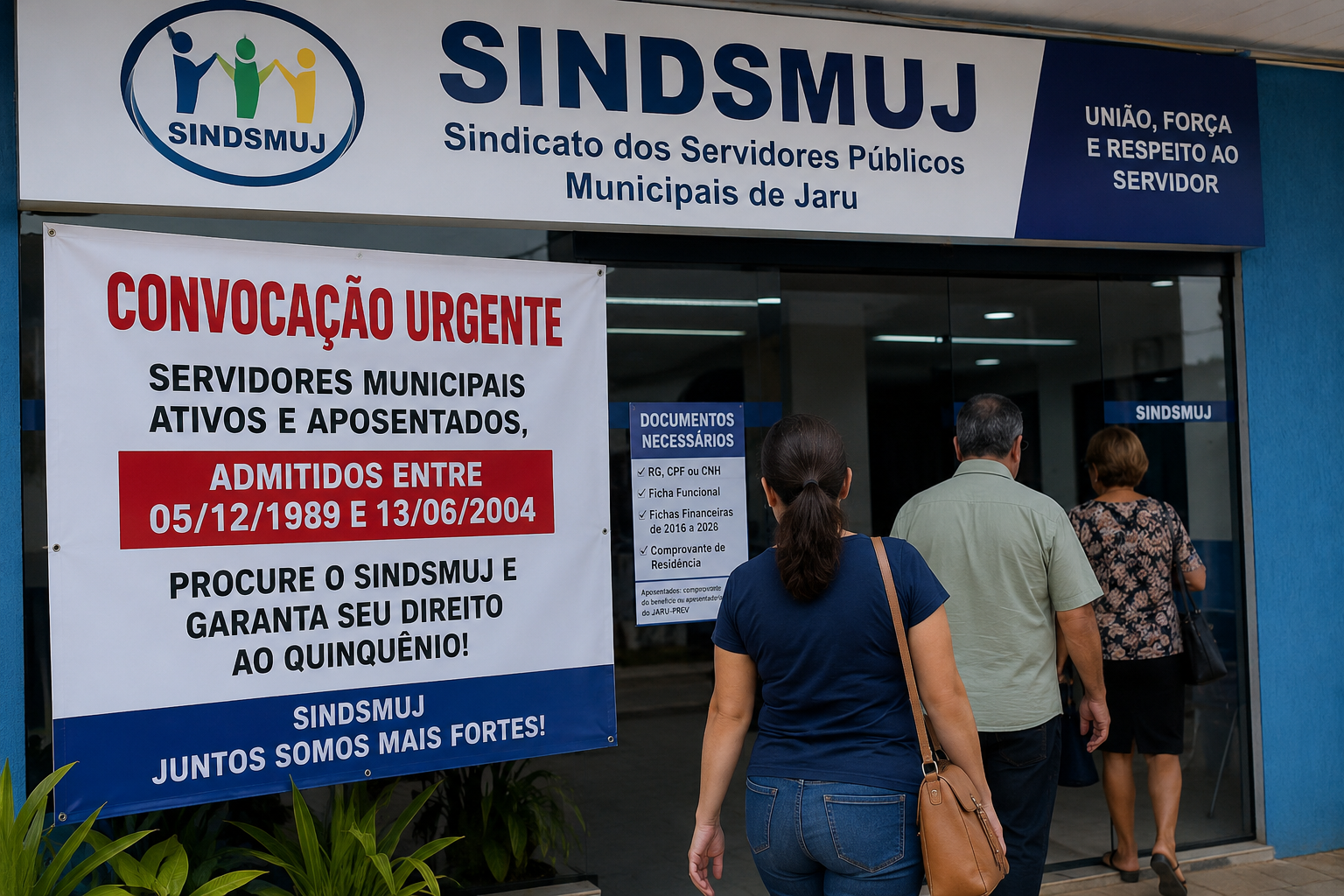 SINDSMUJ convoca servidores para garantir quinquênios