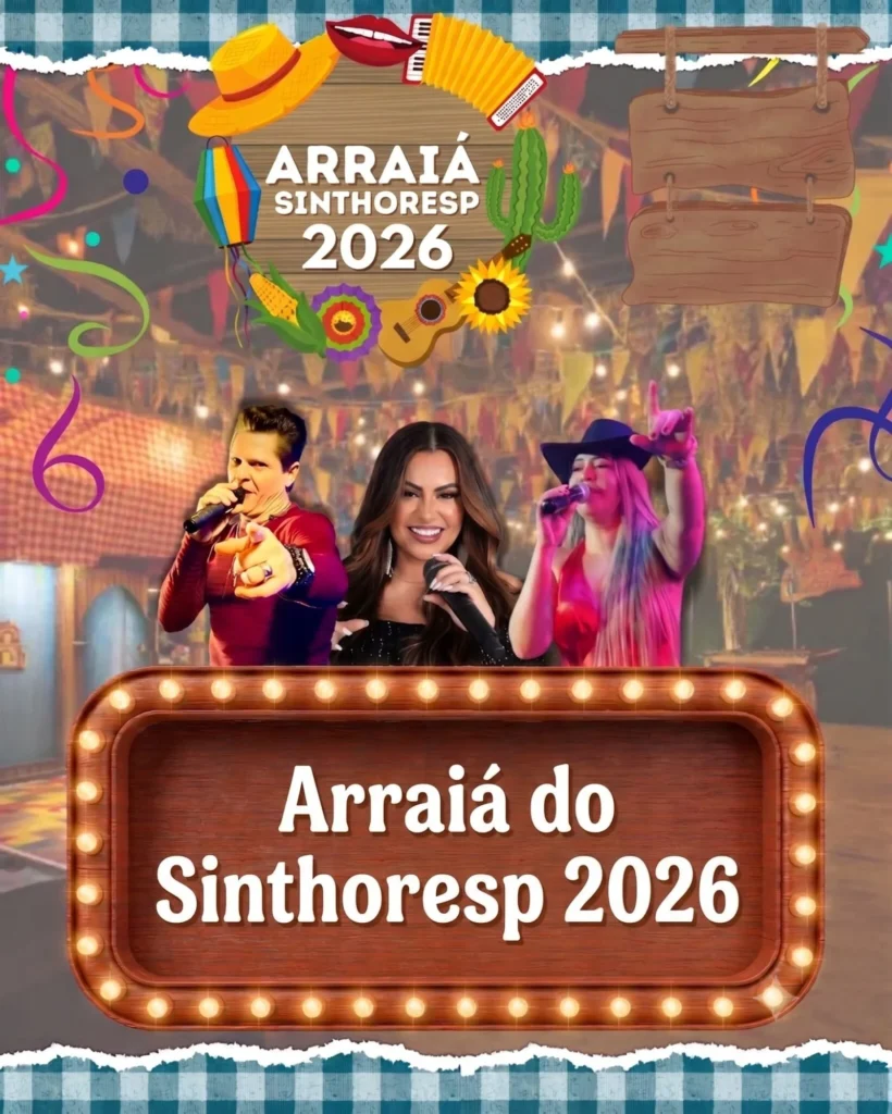 Festa Julina do Sinthoresp reúne trabalhadores e famílias em dia de alegria e confraternização