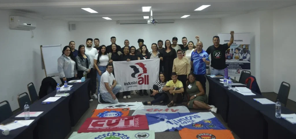 Sintrabor destaca fortalecimento da organização sindical após atividade da IndustriALL