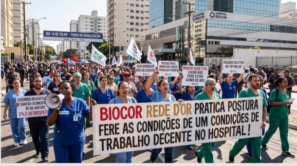 Trabalhadores do Biocor/Rede D’OR lutam por reajuste e benefícios