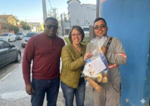 Sindicato entrega Cesta Cegonha e apoia famílias eletricitárias