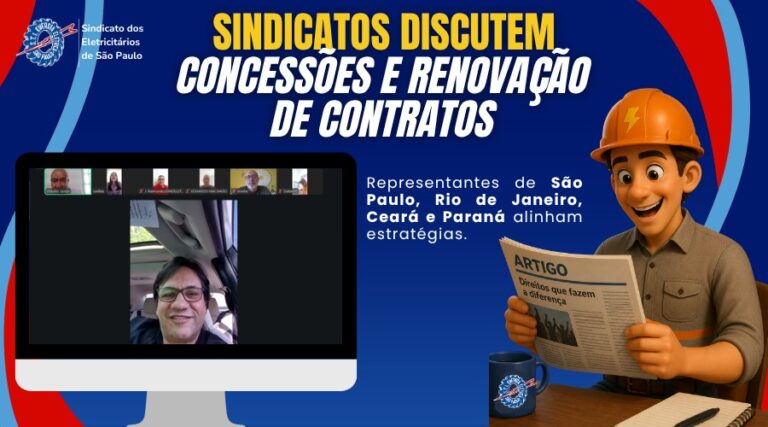 Sindicatos debatem futuro das concessões da Enel