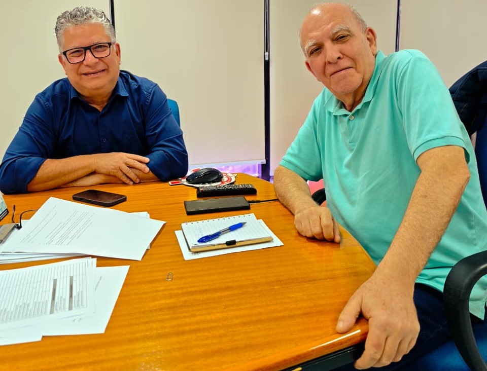 Miguel e Serginho debatem fortalecimento do movimento sindical