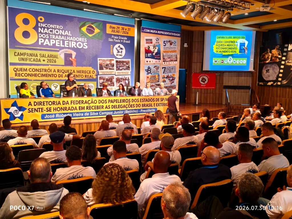 Papeleiros fortalecem mobilização em encontro nacional