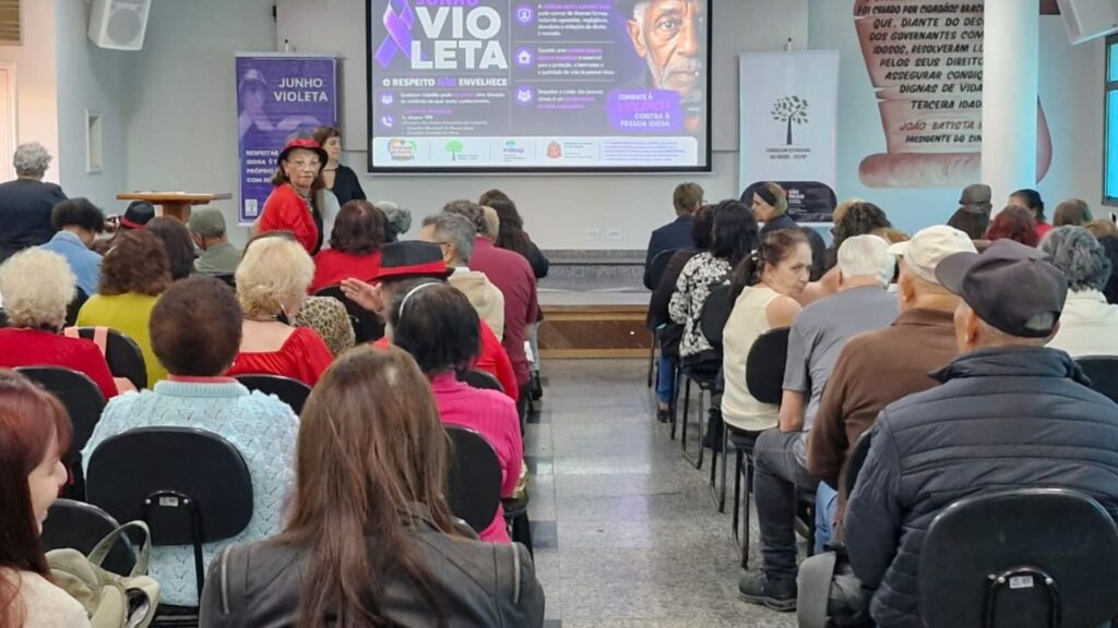 Sindnapi debate violência e direitos da pessoa idosa