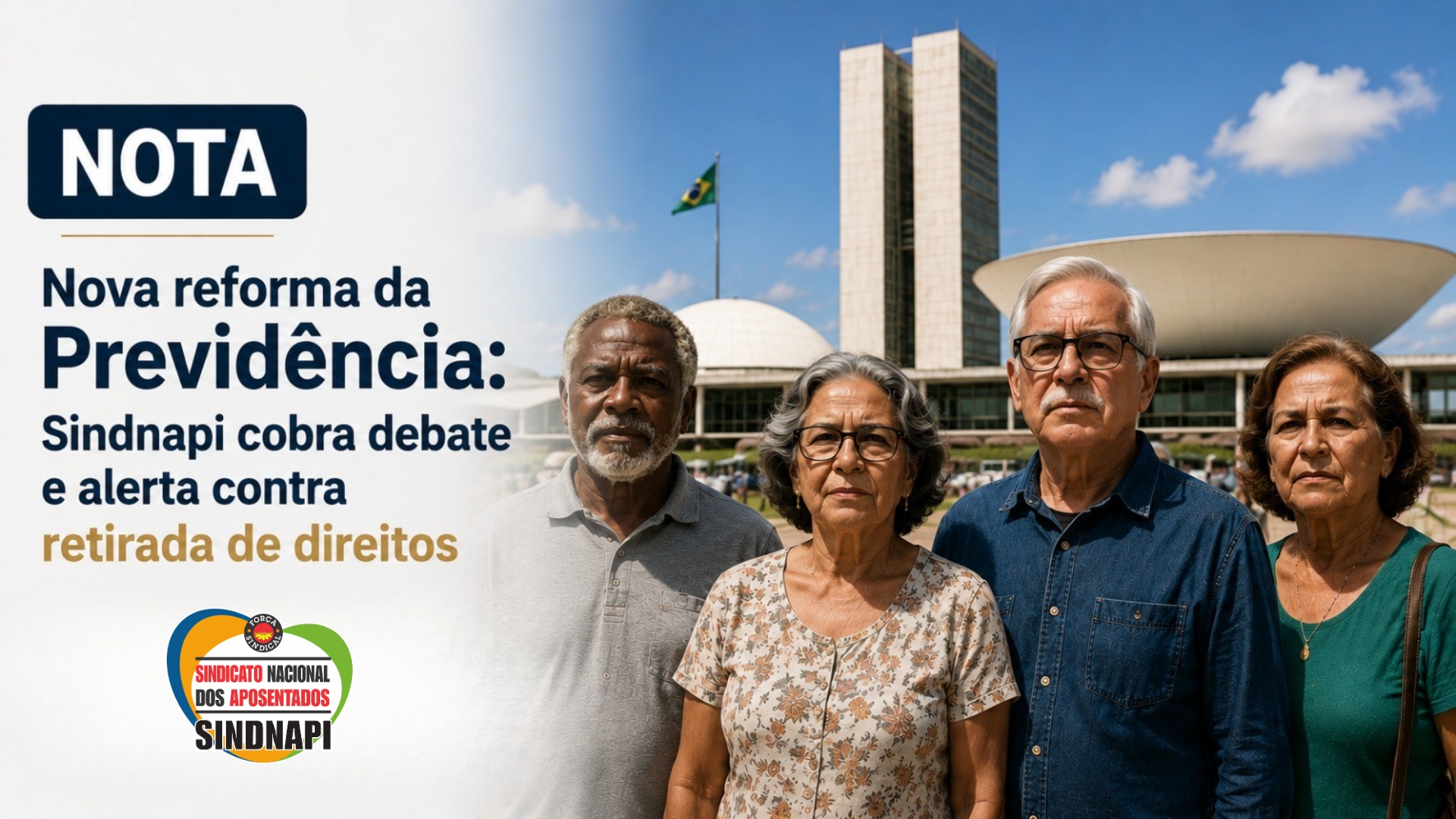 Sindnapi rejeita nova reforma que retira direitos