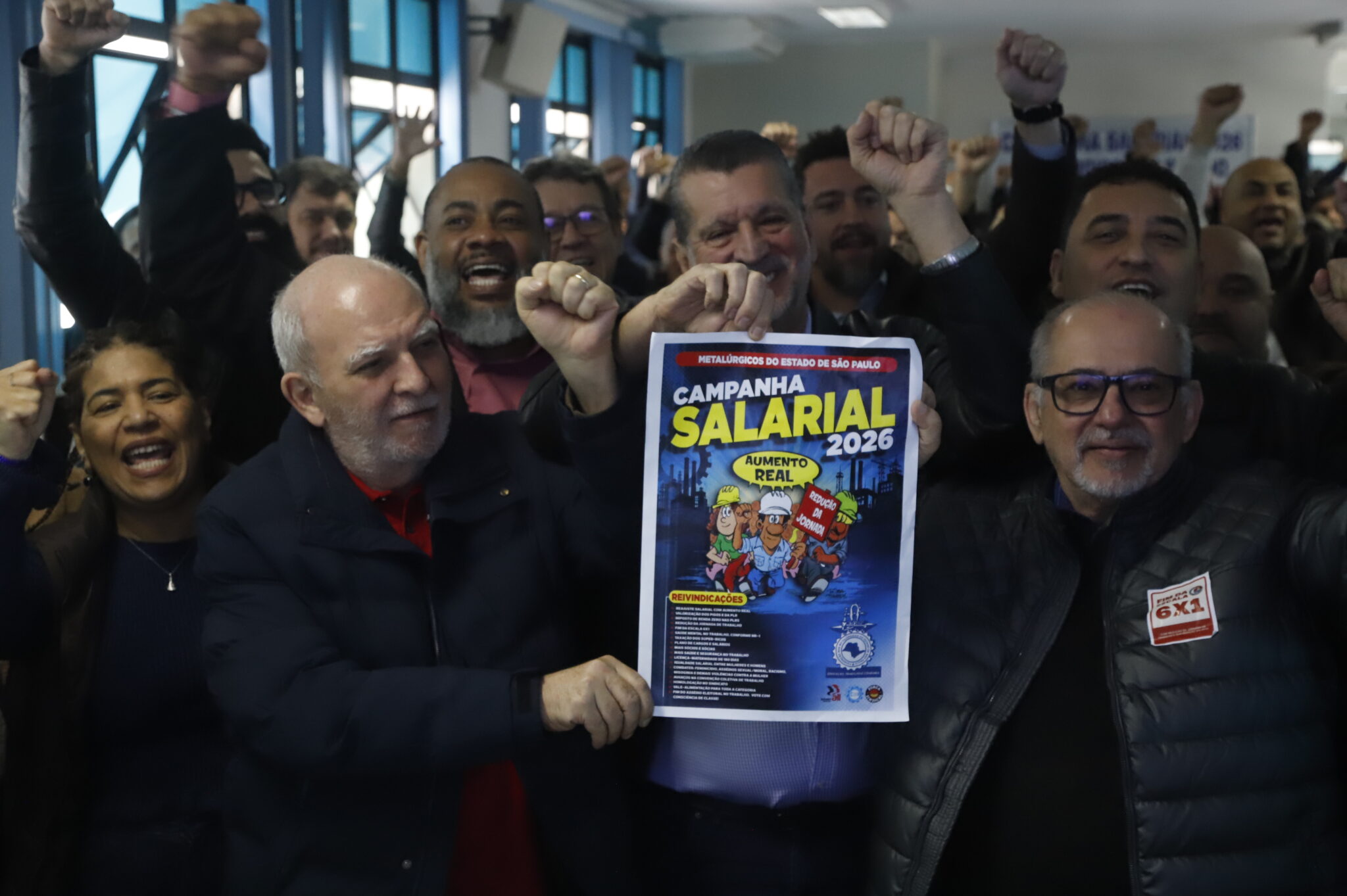 Metalúrgicos de SP aprovam pauta da Campanha Salarial 2026