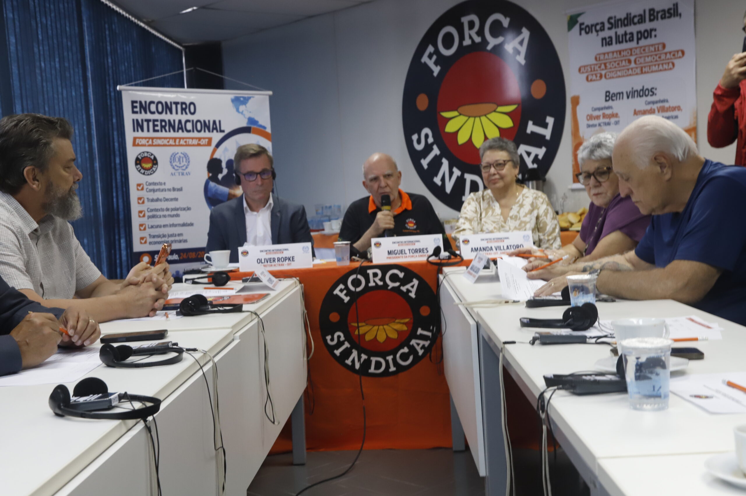 Força Sindical e OIT debatem desafios do trabalho no Brasil