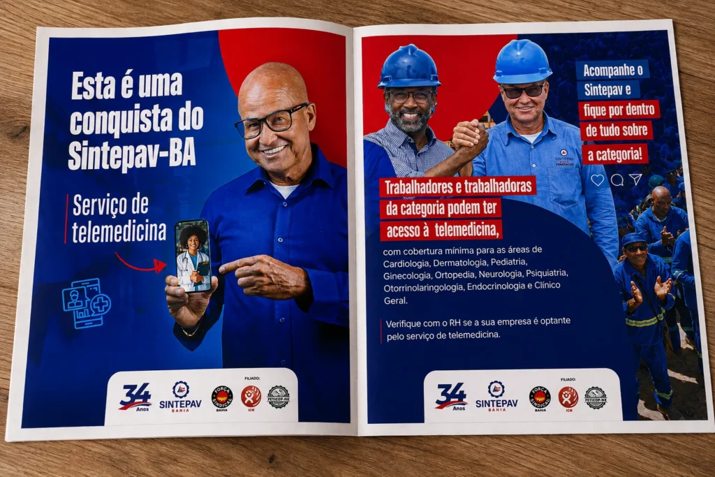 Sintepav-BA conquista serviço de telemedicina para trabalhadores da construção pesada