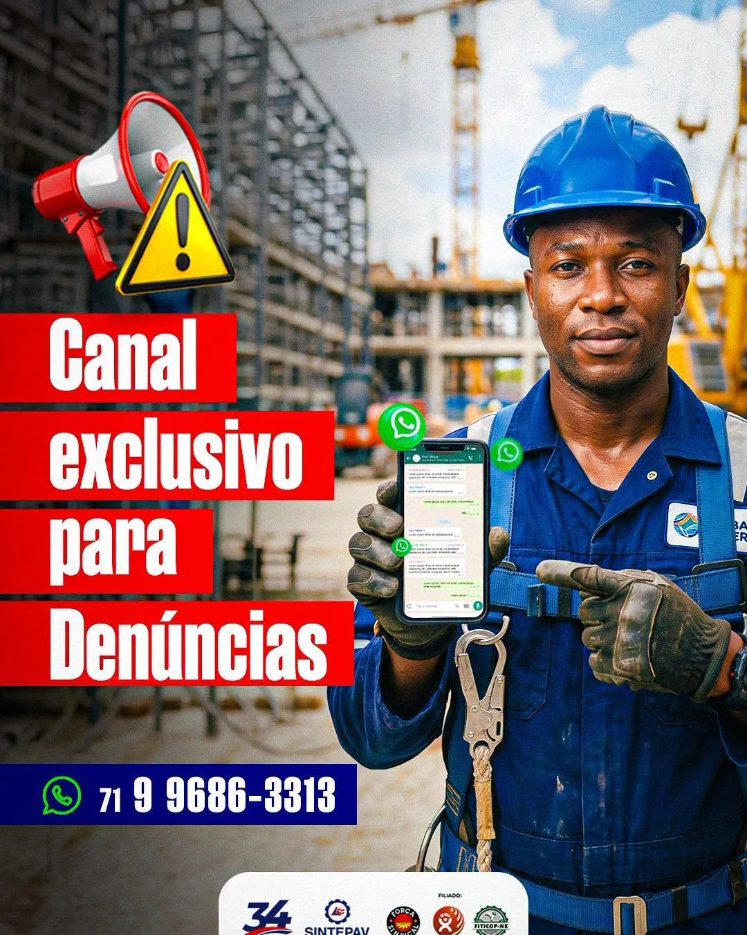Sintepav-BA cria canal exclusivo para denúncias